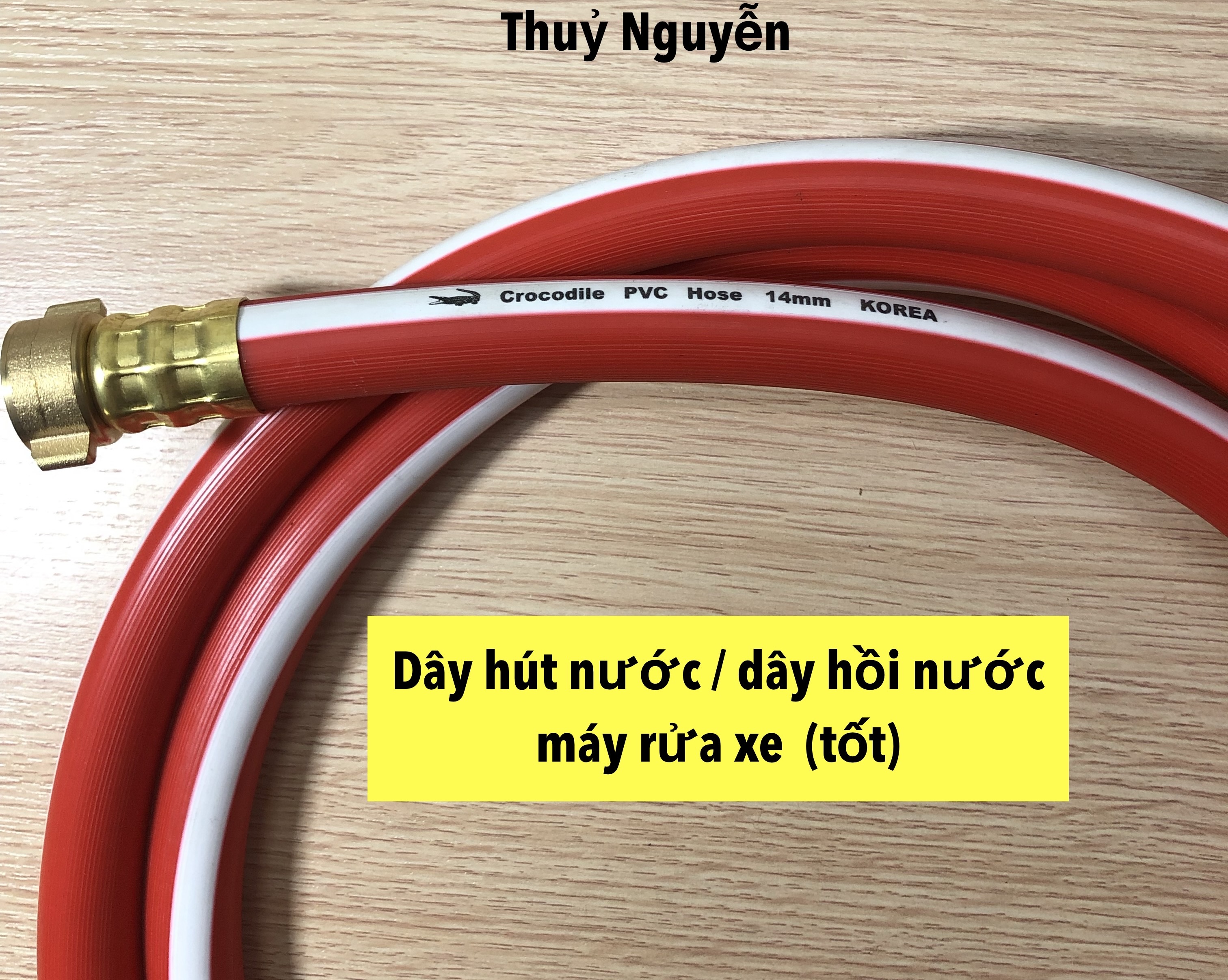 Dây hút nước / dây hồi nước máy rửa xe 1hp và 2hp