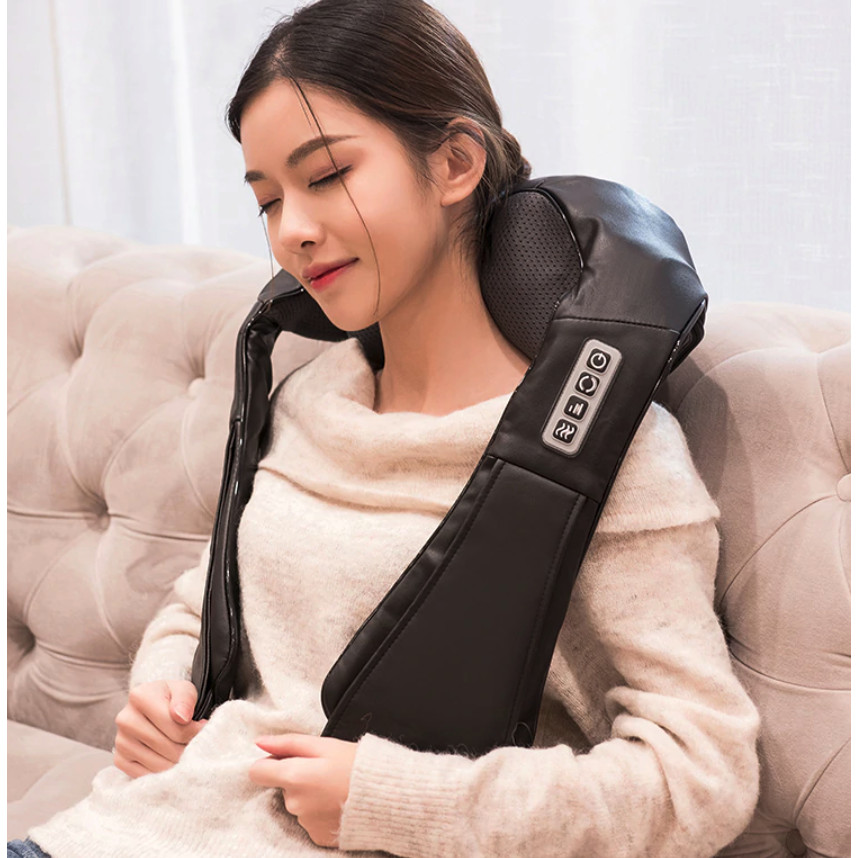 Máy Massage Toàn Thân KINGTECH KH300 - Mát xa Chuyên Sâu Cho Cổ, Vai, Lưng, Chân - Chính Hãng