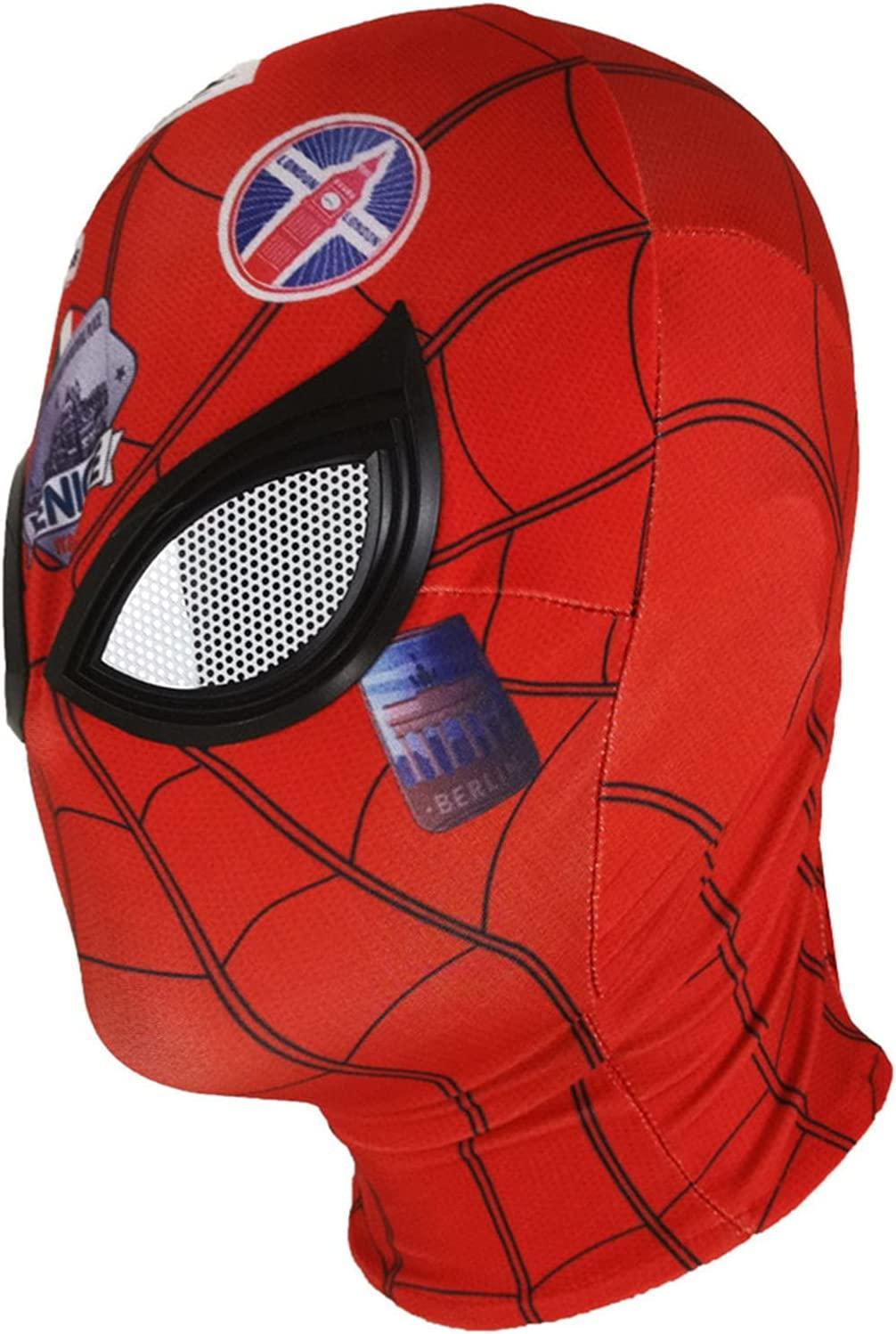 Mũ đội đầu người nhện Mặt nạ toàn mặt dành cho người lớn Carnival Halloween Head Cover