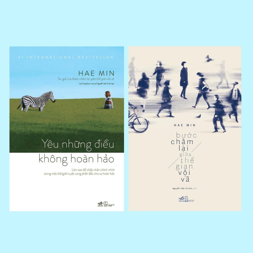 Combo Yêu những điều không hoàn hảo - Bước chậm lại giữa thế gian vội vã (Hae Min) - Bản Quyền