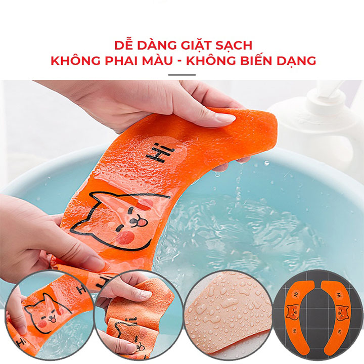 Tấm Phủ Bồn Cầu , Miếng Lót Dán Bồn Cầu Chống Lạnh Mùa Đông Hoạt Hình Dễ Thương