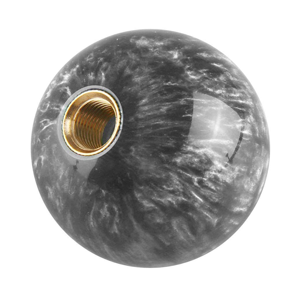 M12*1.25 Ball Grey Car Gear Stick  Shifter Knob Head