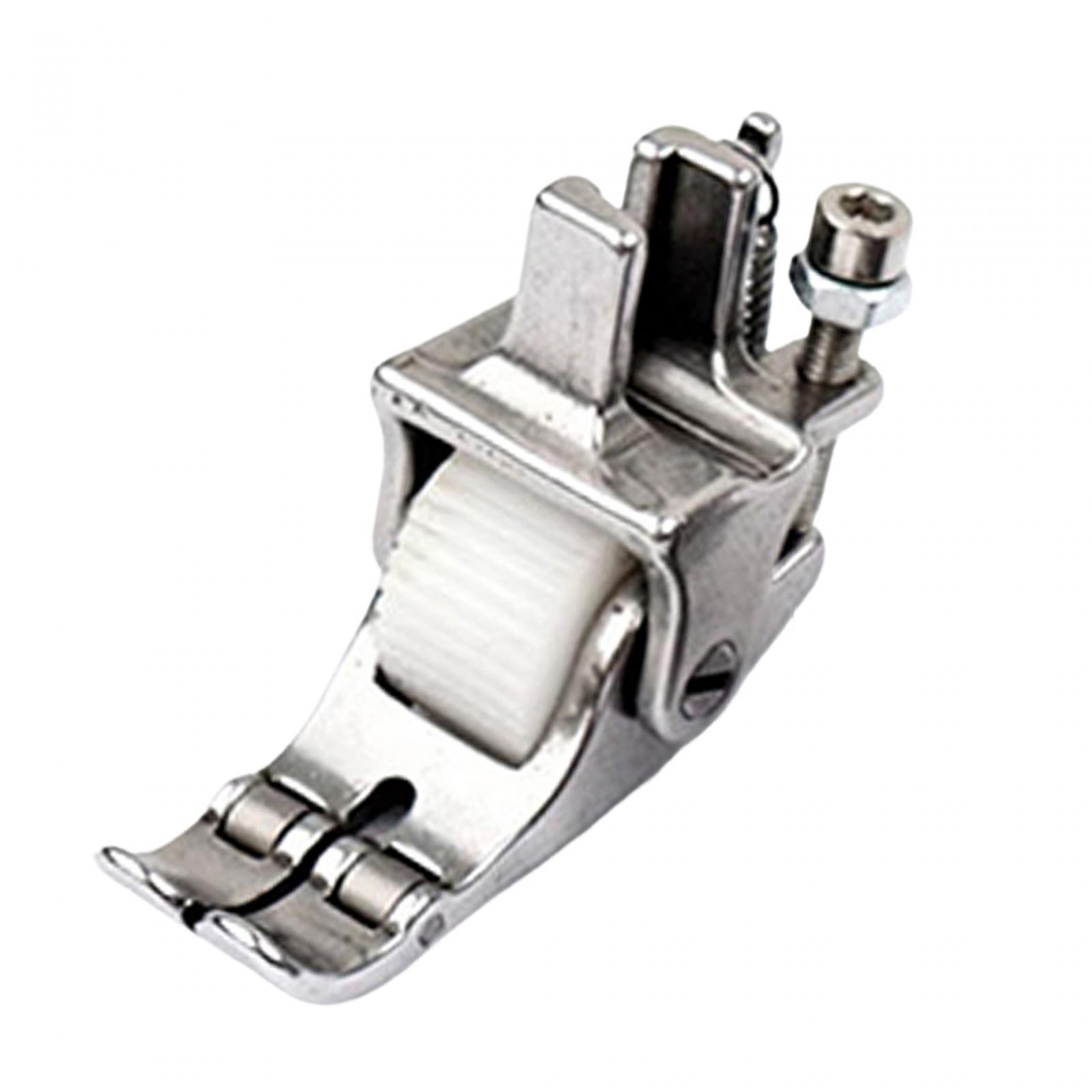 Industrial Sewing Machine Presser Foot Narrow Zipper Foot Durable Accessory Lockstitch Easy to Use Steel Presser Foot for Sewing Machine