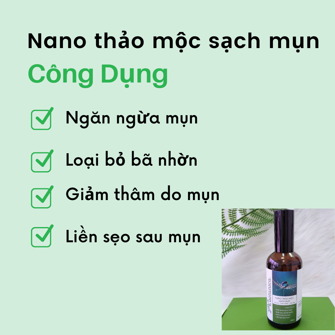 Nano thảo mộc sạch mụn Aotanica 90ml