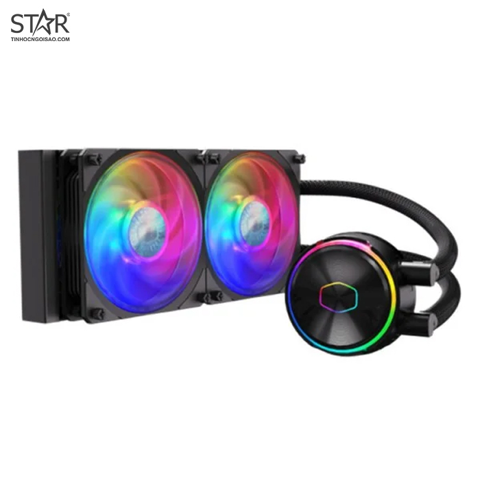 Tản nhiệt  Cooler Master MasterLiQuid PL240 Flux - Hàng chính hãng