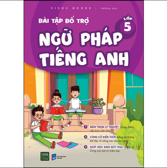 Hình ảnh BÀI TẬP BỔ TRỢ NGỮ PHÁP TIẾNG ANH Lớp 5