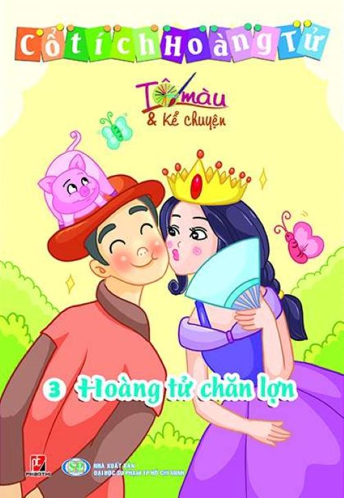 Bộ 8 cuốn Tô Màu Cổ Tích