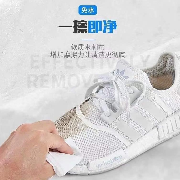 HỘP LAU VỆ SINH GIÀY SNEAKER HỘP 30 miếng TẨY BAY MỌI VẾT BẨN KHÓ CHỊU