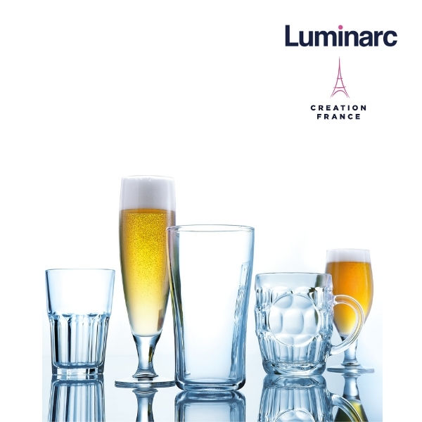 Bộ 6 Ly Bia Thuỷ Tinh Luminarc Britannia 290ml - LUBR15706
