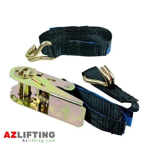 Dây tăng đơ 25mm giá xưởng 2-8 mét 1000kg móc J – dây đen