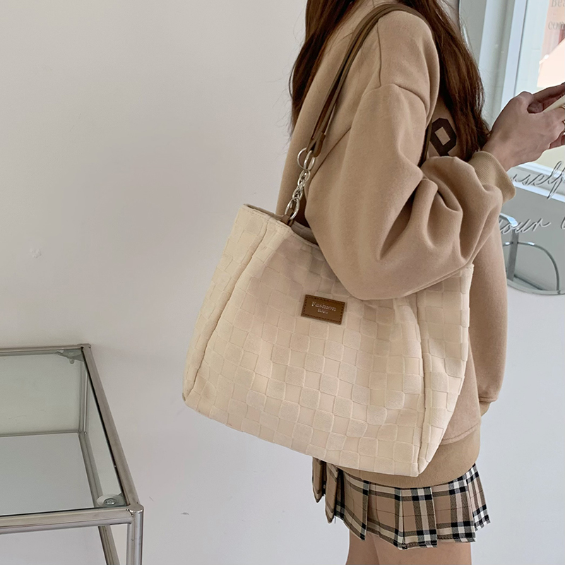 Túi Tote Vải Kích thước Lớn 26x29x11cm Đựng A4 Chất Lượng Cao 2022 Sinh Viên Đại Học Mùa Thu Jess99