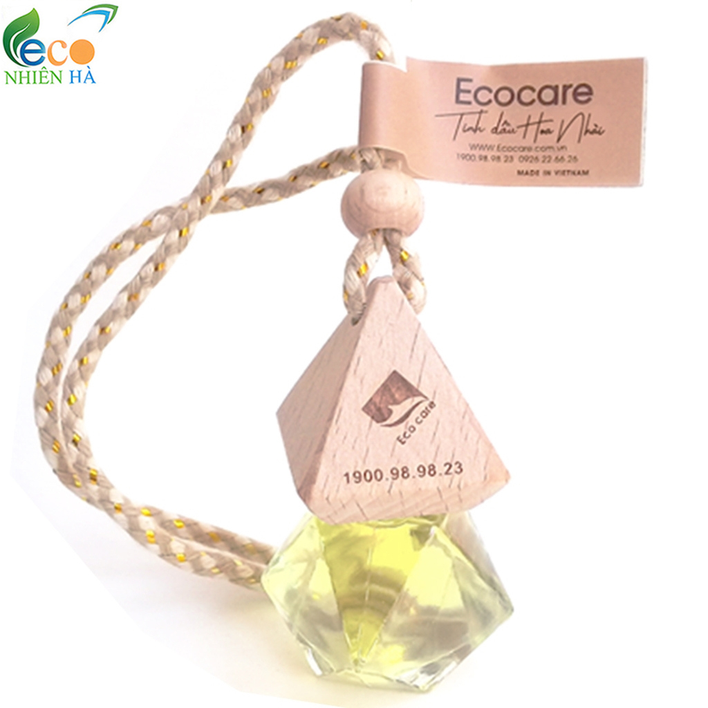 Tinh dầu thiên nhiên ECOCARE 7ml tinh dầu treo xe nguyên chất, khử mùi khử khuẩn, an toàn lành tính