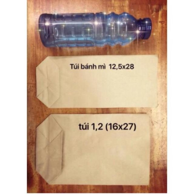 Combo 100 túi giấy xi măng các loại gói hàng tiêu chuẩn