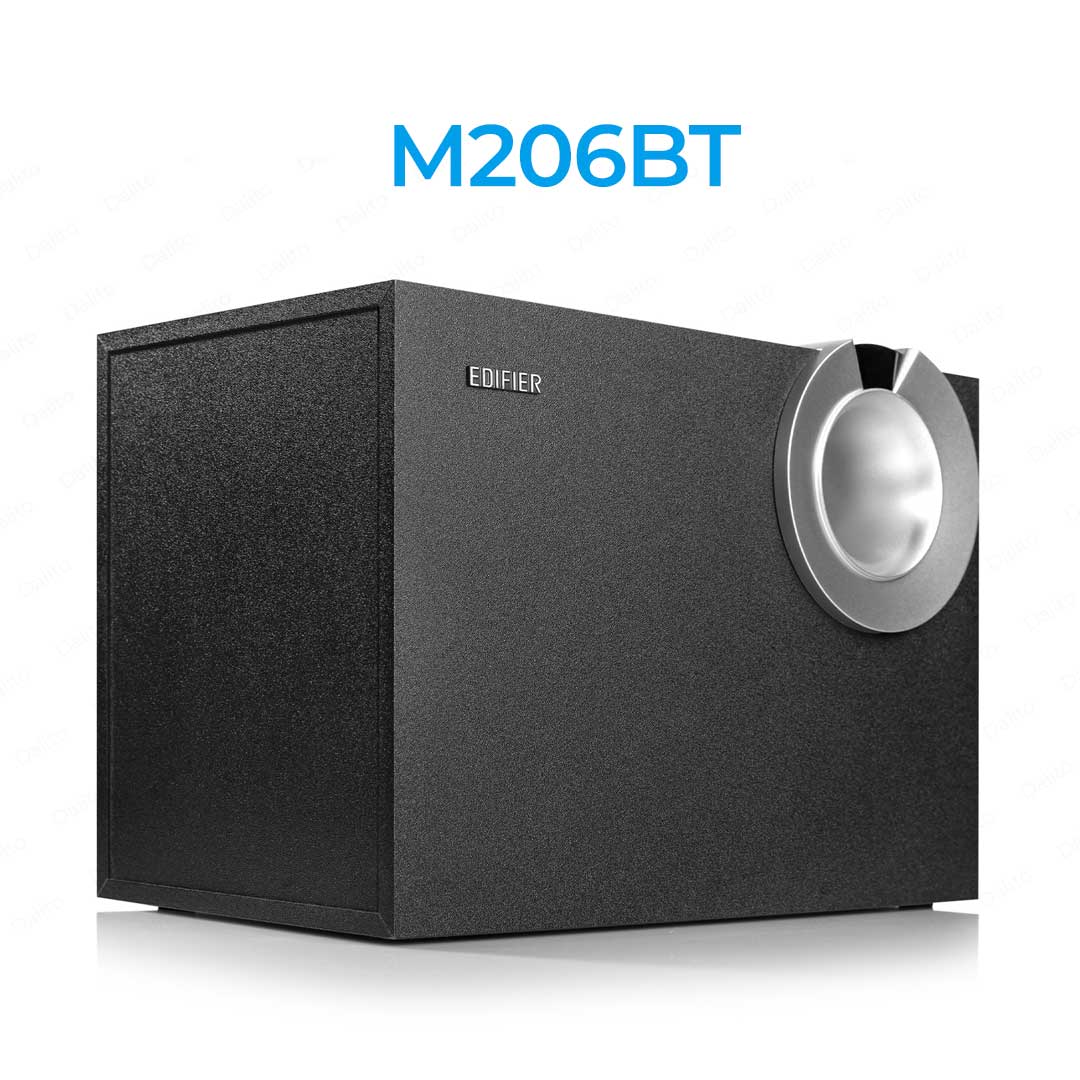 Loa Bluetooth Edifier M206BT (Màu Đen), Vi Tính 2.1, Công Suất 34W, Nghe Nhạc Driver Bass 131mm