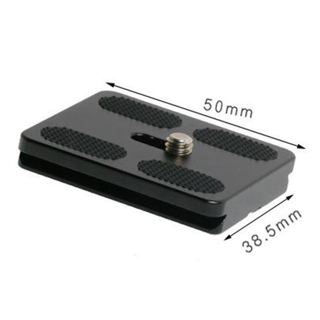 Camera Quick Release Mount, 1/4 Adapter Compatible for Tripod Monopod Slide for DSLR Camcorder Gimbals Stabilizer