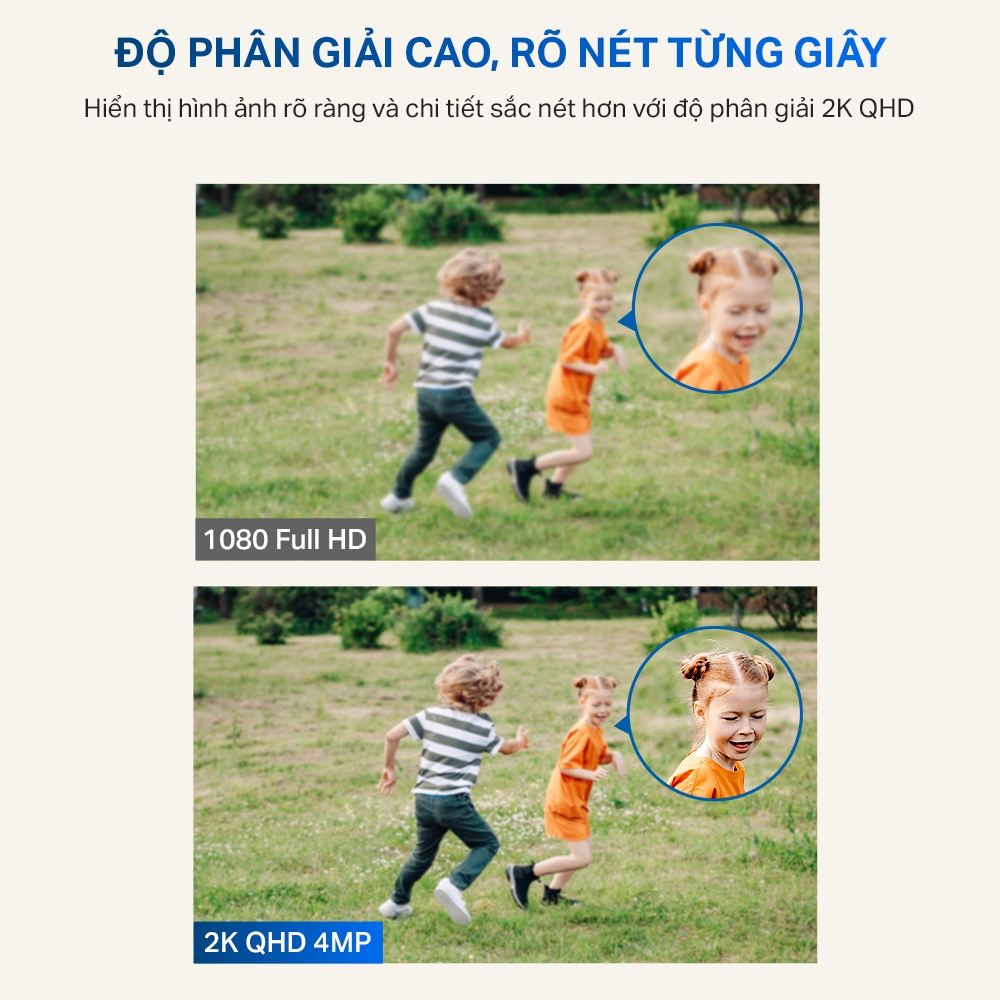 Camera Trong nhà &amp; Ngoài trời Tp-Link Tapo C120 - Độ phân giải 2K 4MP, Chống chịu thời tiết IP66, Có loa báo động, Đàm thoại 2 chiều - HÀNG CHÍNH HÃNG