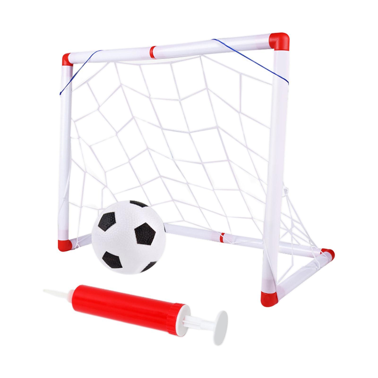 Children Soccer Football Goal Post Sports Toys Sturdy Perfect Gift Game