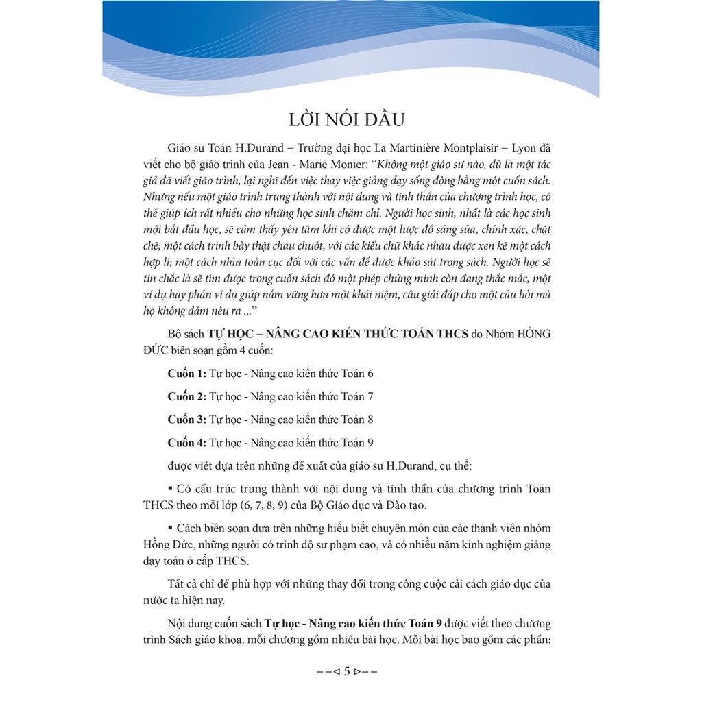 Tự Học - Nâng Cao Kiến Thức Toán 9