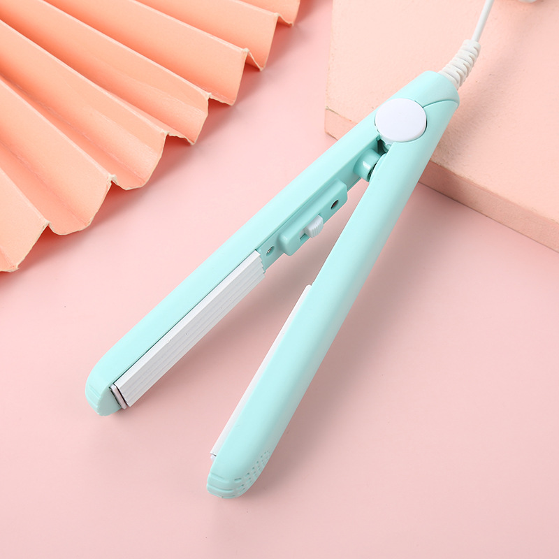 Máy Uốn, Duỗi, Ép Tóc Mini Cao Cấp – Máy Uốn Ép Là Tóc Đa Năng 2 trong 1 Tiện Lợi, Bàn Kẹp To An Toàn Dễ Dàng Sử Dụng – Hàng Chính Hãng VinBuy