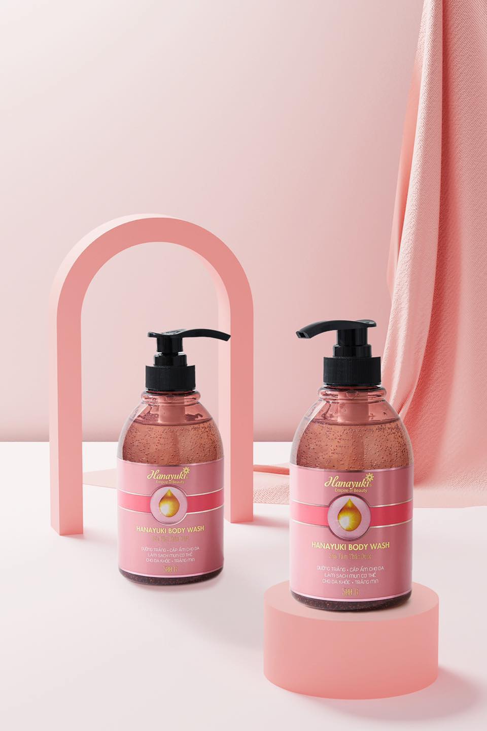 Sữa tắm thảo dược Hanayuki Body Wash