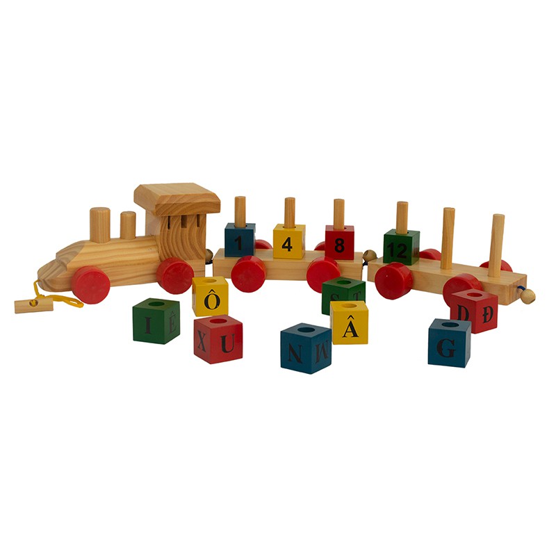 Đồ chơi đoàn tàu tháo lắp thông minh, đồ chơi tàu lắp ghép các chi tiết mô hình sáng tạo, đồ chơi giáo dục cho bé