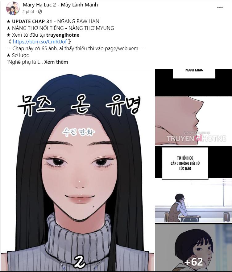 nàng thơ nổi tiếng - nàng thơ myung chapter 31.1 1