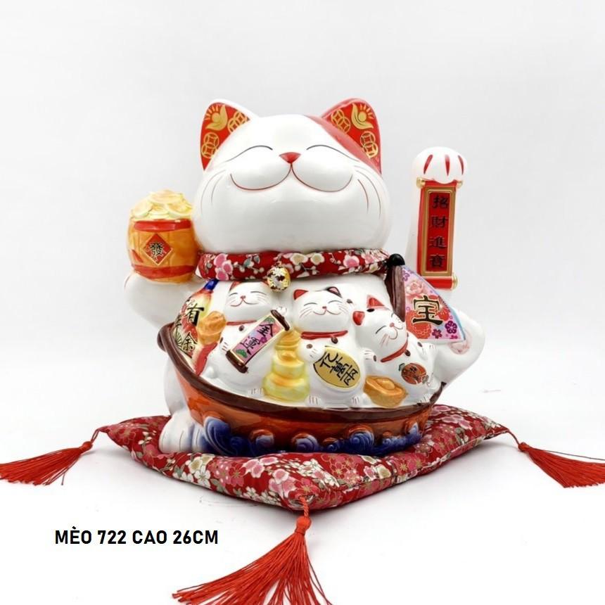 MÈO THẦN TÀI, MÈO MAY MẮN MANEKI NEKO 693,716,722,724