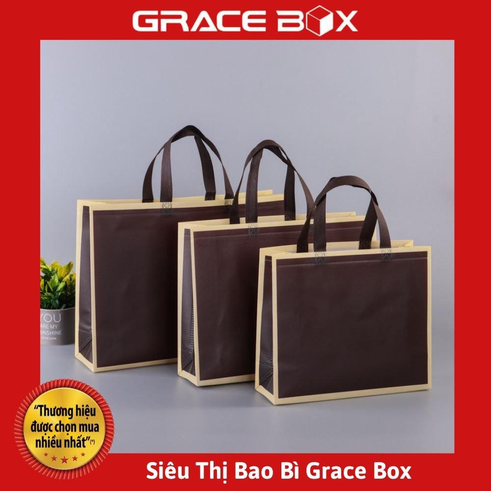 Túi Vải Môi Trường Cán Màng PP Chống Thấm Hàng Cao Cấp - Sang Trọng - Siêu Thị Bao Bì Grace Box