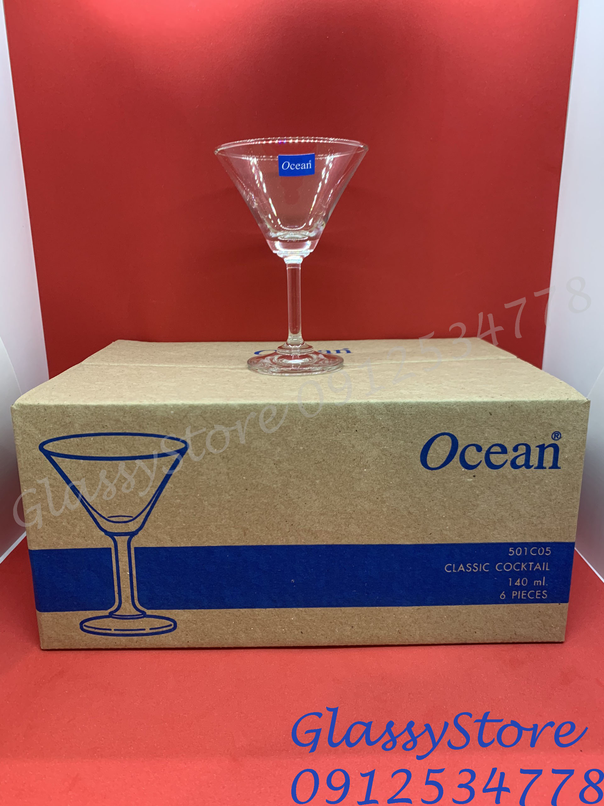 Ly rượu thủy tinh Ocean Classic Cocktail 1501C03 / 1501C05 - Hàng chính hãng