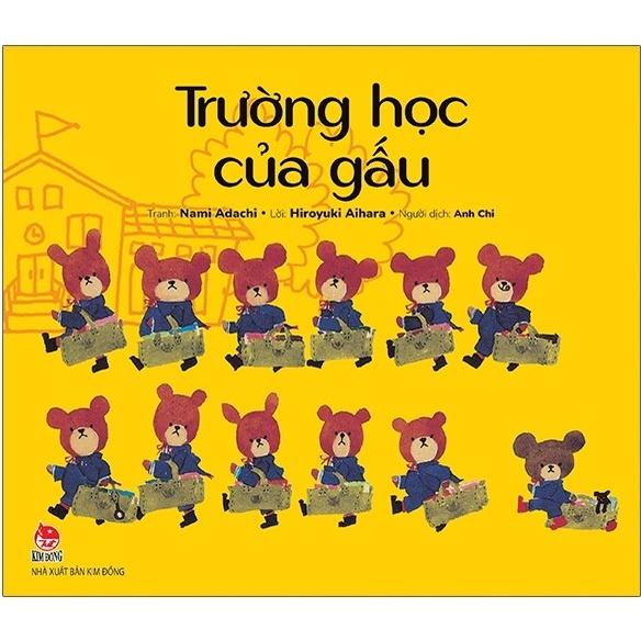 Sách - Combo Trường Học Của Gấu ( 6 Cuốn ) - Kim Đồng