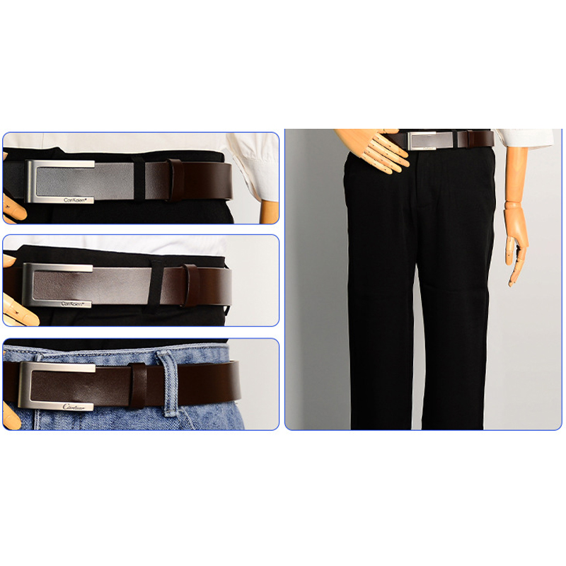 Thắt lưng nam DA BÒ THẬT - BEE GEE N8044