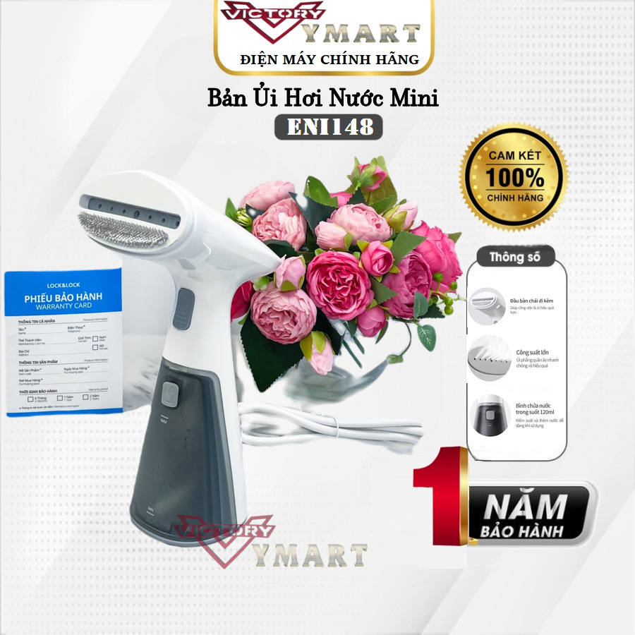 Bàn là hơi nước cầm tay Lock&lock ENI148 - Hàng Chính Hãng