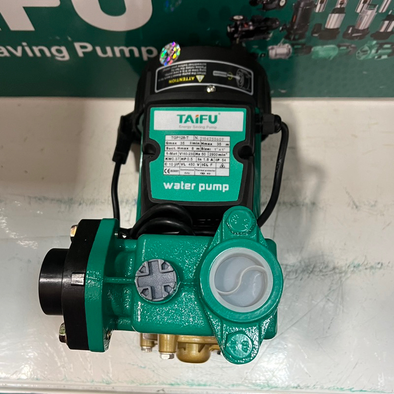 Máy bơm nước chân không tự mồi 370W cánh đồng TAIFU TGP128-T - Bảo hành 1 năm