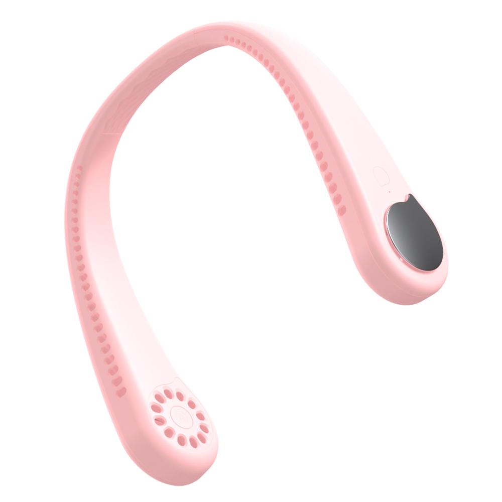 Quạt treo cổ mini 3 bánh răng có cắm sạc dùng cho thể thao du lịch ngoài trời