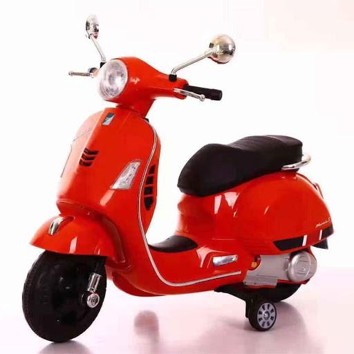 Xe máy điện trẻ em khiểu dáng vespa q618