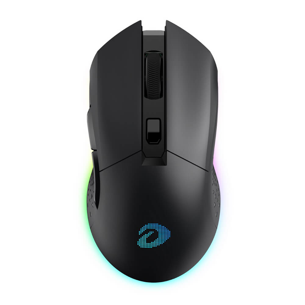 CHUỘT VI TÍNH DareU EM901X RGB Superlight Wireless Black Mouse_HÀNG CHÍNH HÃNG