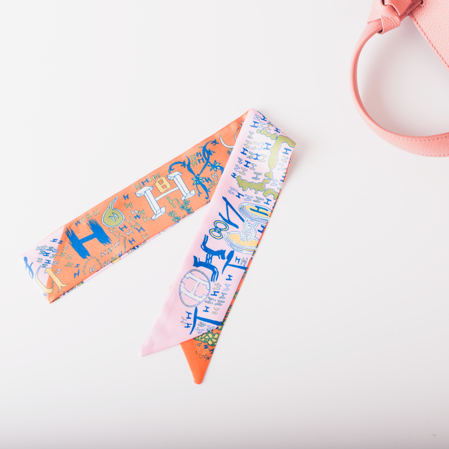 Khăn Lụa Cuốn Túi, Phụ KiệnTrang Trí Túi Xách Màu Ngẫu Nhiên