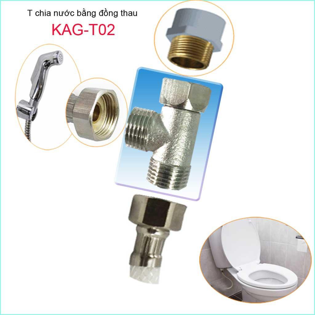 T chia nước bồn cầu TNG, T thau KAG-T02