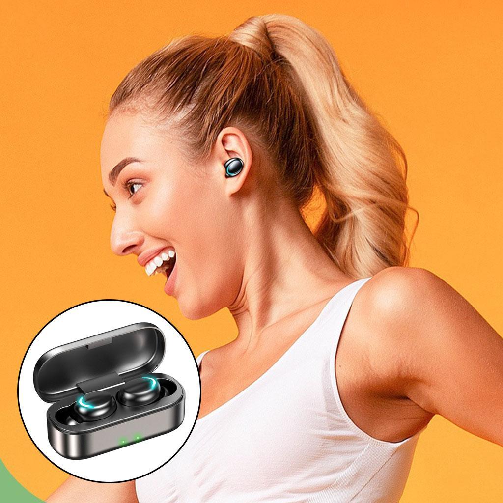 Wireless with Charging Case True Wireless Waterproof for Game