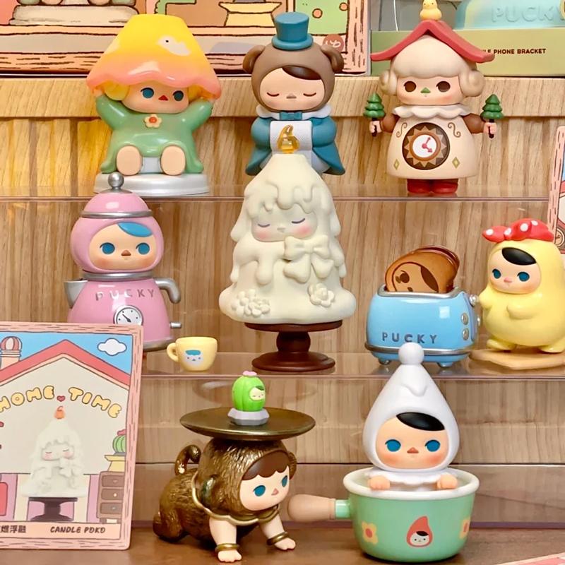 Đồ Chơi Mô Hình Pop Mart Pucky Home Time (Mẫu Bên Trong Là Ngẫu Nhiên)