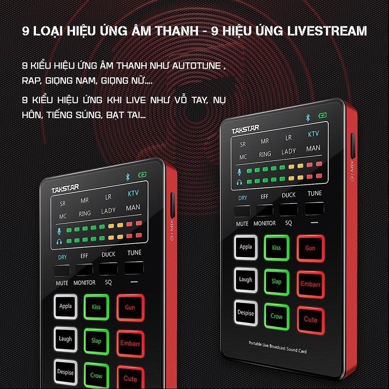 combo thu âm livestream MX1 mini nhỏ gọn âm thanh cực hay