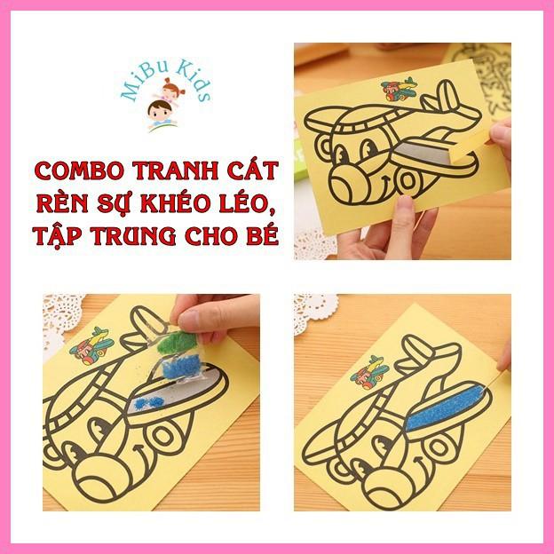 COMBO 10 TRANH CÁT MINI KHỔ A5 loại đẹp