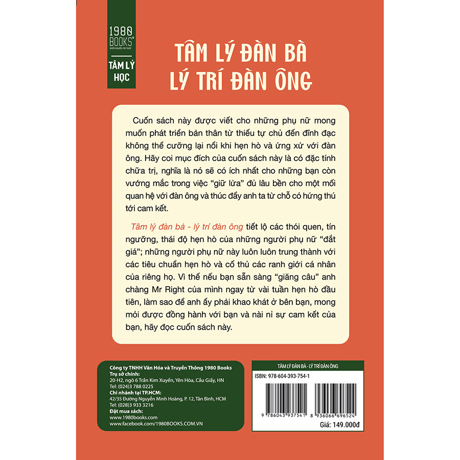 Tâm Lý Đàn Bà - Lý Trí Đàn Ông