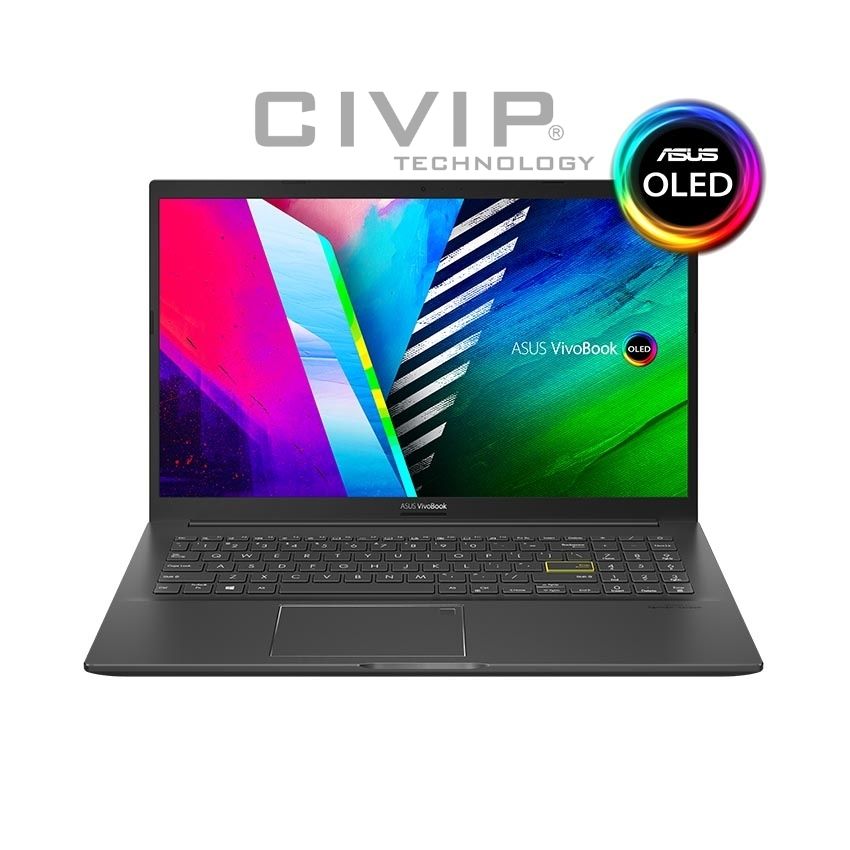 Laptop Asus VivoBook A515EA-L12033W (i5 1135G7/8GB RAM/512GB SSD/15.6 FHD Oled/Win11/Đen) - Hàng chính hãng