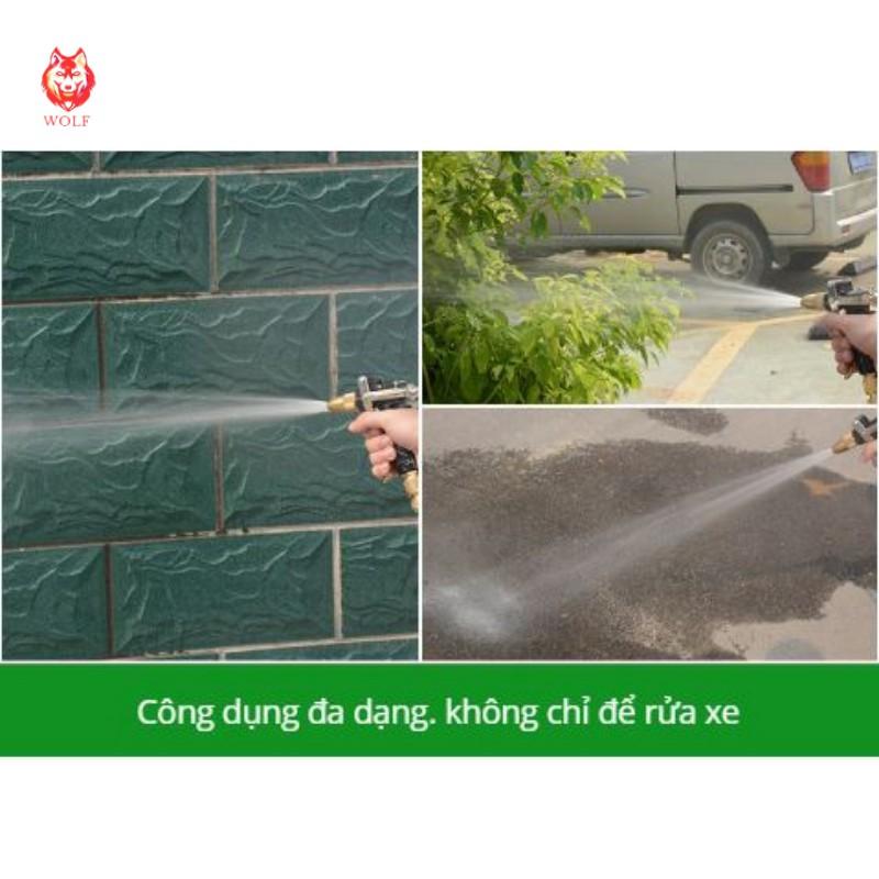 Vòi xịt tăng áp tưới cây, rửa xe, dọn dẹp nhà cửa đầy đủ công năng cho gia đình bạn 206236