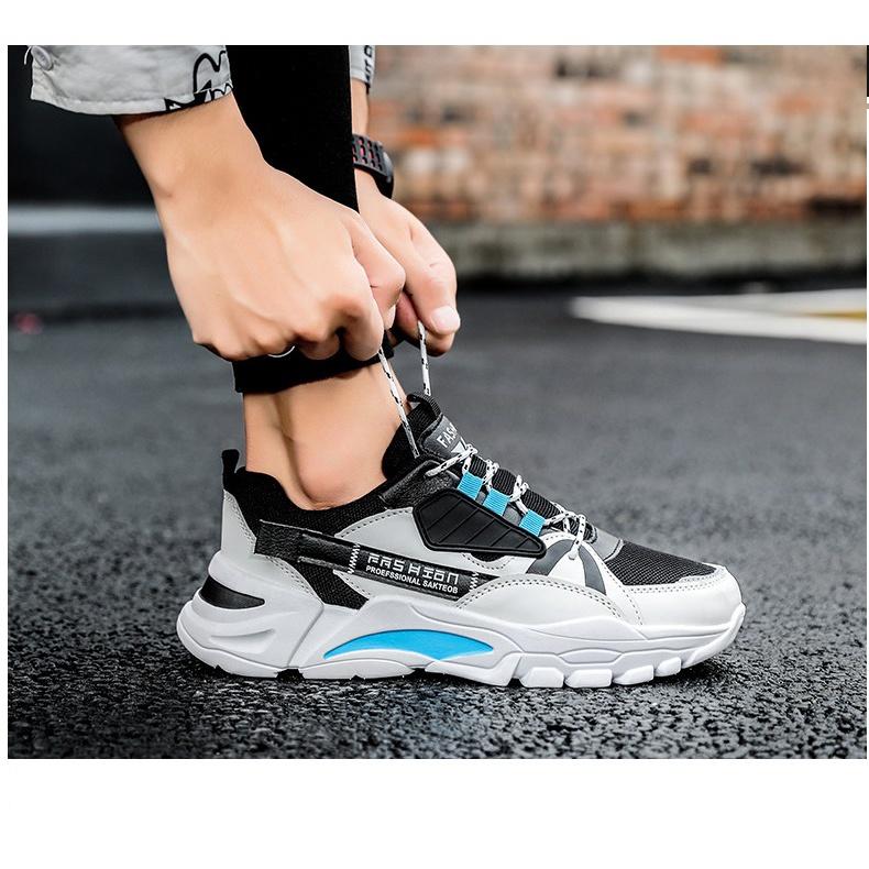 Giày Thể Thao Nam Đế Tăng Chiều Cao S058 màu kết hợp