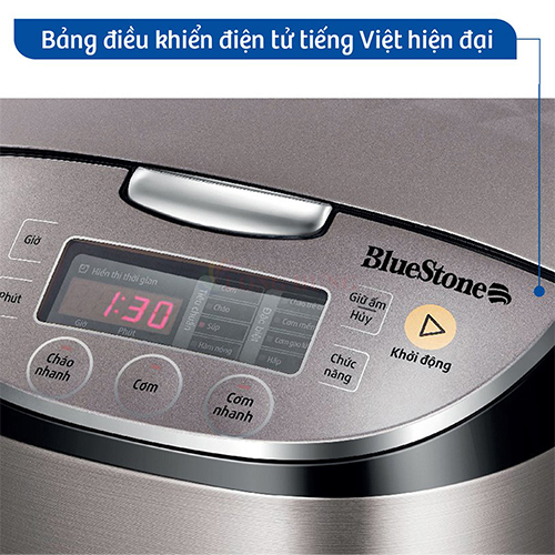 Nồi cơm điện tử Bluestone 1.8 lít RCB-5938 - Hàng chính hãng