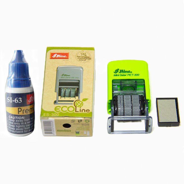 CON DẤU NGÀY THÁNG NĂM SHINY 3mm (chiều cao chữ 3mm)