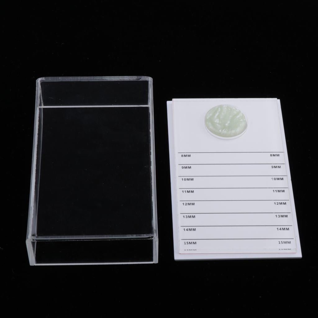 Professional Eyelash Storage Box, Cosmetic Makeup Organizer False Eyelashes Glue Pallet Holder Display Grafting Eye Lashes Extension