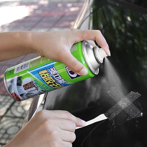 Chai Xịt Tẩy Keo Băng Dính, nhựa đường bám trên Ô Tô, tẩy đa năng đồ nội thất 450ml